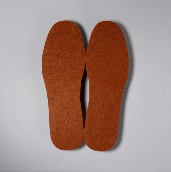 Стельки войлочные теплые универсальные с овчиной, до 45 р-ра / Зимние, -30С, 5 мм. толщина